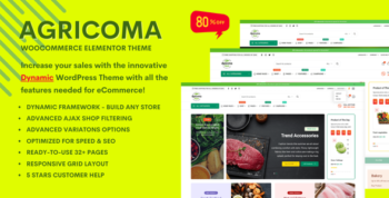 Agricoma - Organic Food Grocery WooCommerce Theme